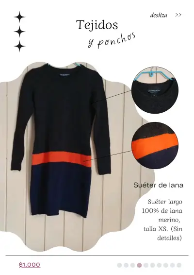 Suéters - Suéter Zara Knit tejido a rombos - miniatura 4