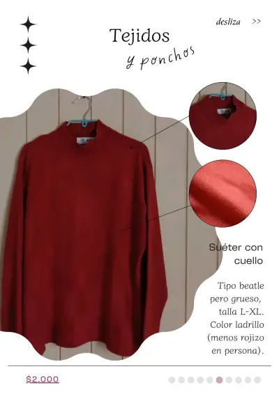 Suéters - Suéter Zara Knit tejido a rombos - miniatura 5