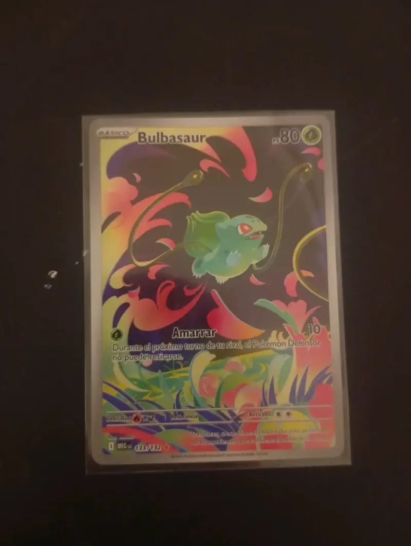 Carta Pokémon Bulbasaur #133/132