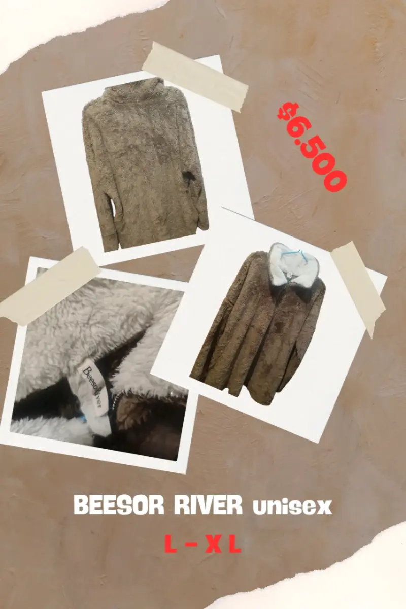 Chaqueta de felpa unisex Beesor River