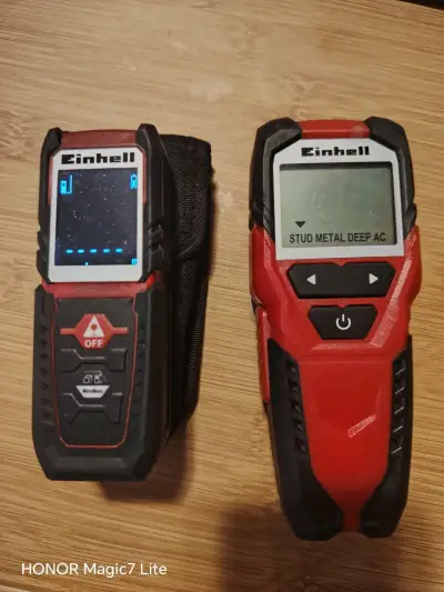 Detector de Metales y huincha lazer Einhell con Fu - miniatura 2