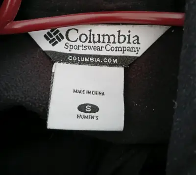 Chaqueta Columbia negra para mujer - miniatura 3