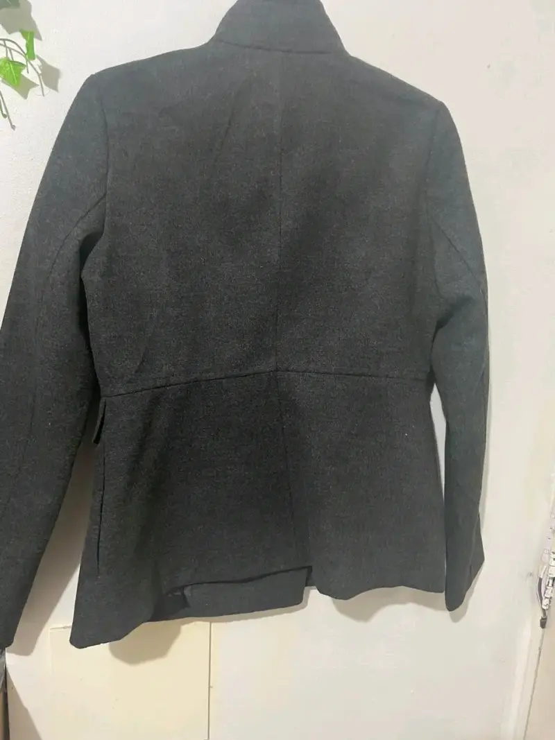 Abrigo gris oscuro Old Navy para mujer - 3