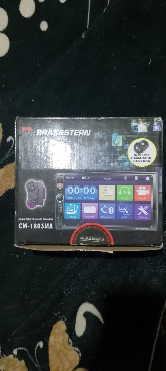 Radio 2 Din Bluetooth Brax&Stern CM-1803MA - 2
