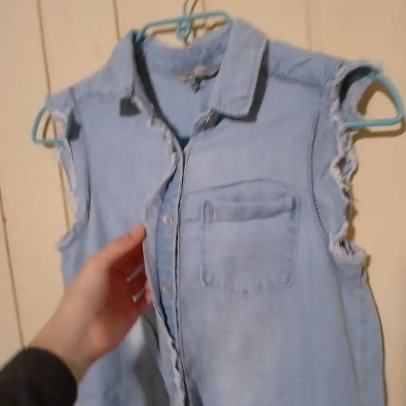 Vestido de mezclilla sin mangas Calvin Klein - 1