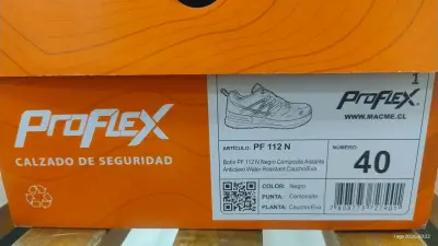 Zapatillas de seguridad negras Proflex PF 112 N - miniatura 3