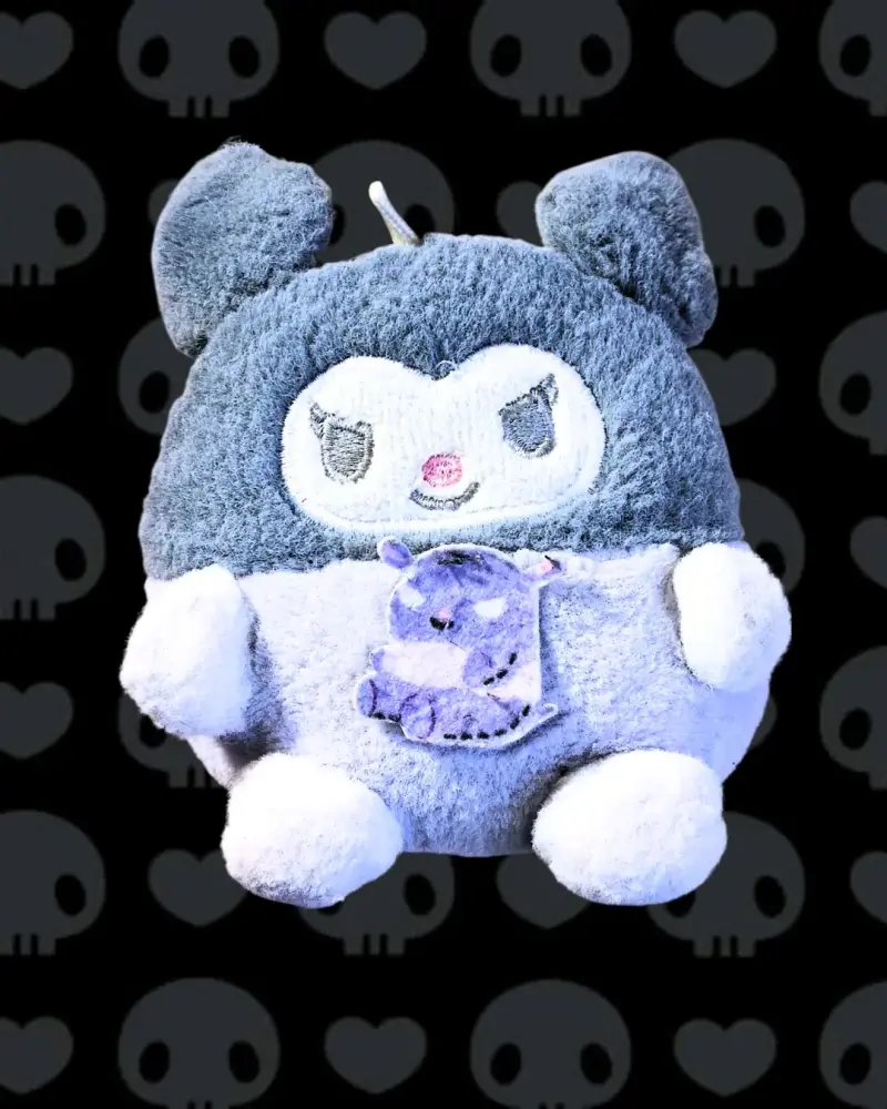 Peluche llavero-monedero de Kuromi