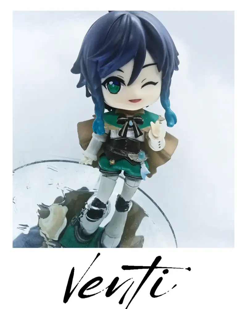 Figura Venti Genshin Impact, partes intercambiable - 1