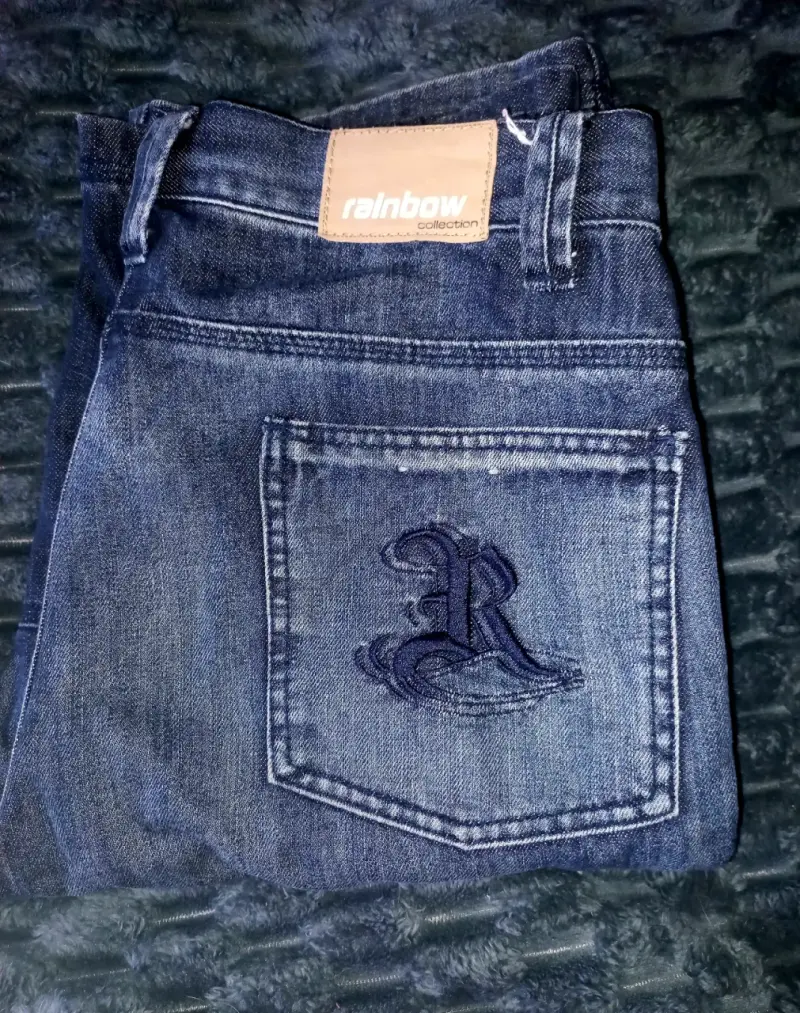 Bermudas de mezclilla para hombre con bolsillos cargo - 3