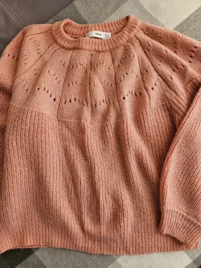 Suéter de punto rosa MNG para mujer - miniatura 2