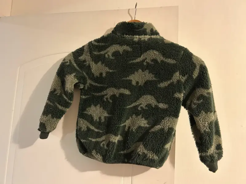 Chaqueta de polar infantil con diseño de dinosaurios - 3