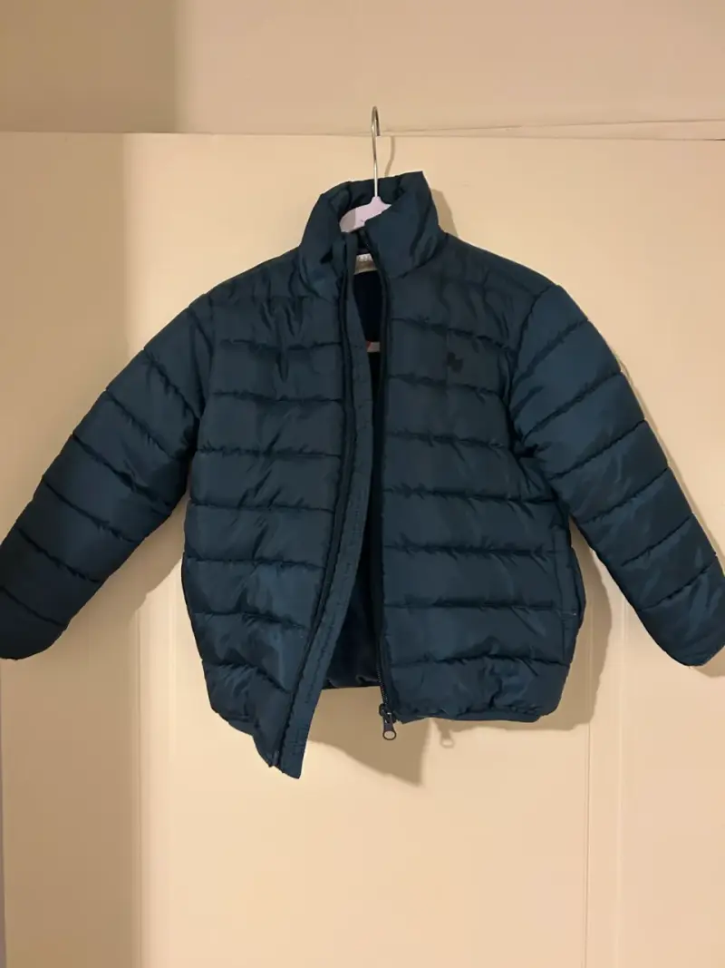 Chaqueta acolchada azul para niño - 2
