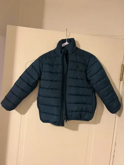 Chaqueta acolchada azul para niño - miniatura 3