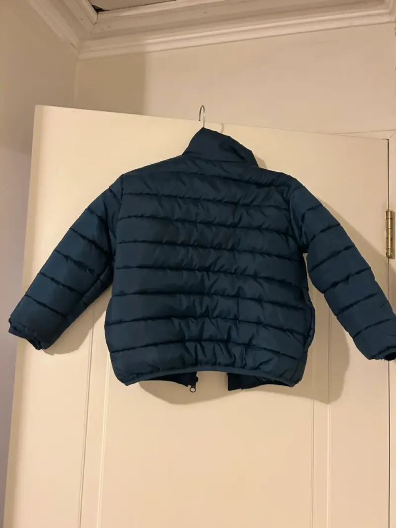 Chaqueta acolchada azul para niño - 4