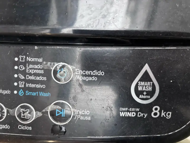 Lavadora Daewoo 8kg con Smart Wash - 3