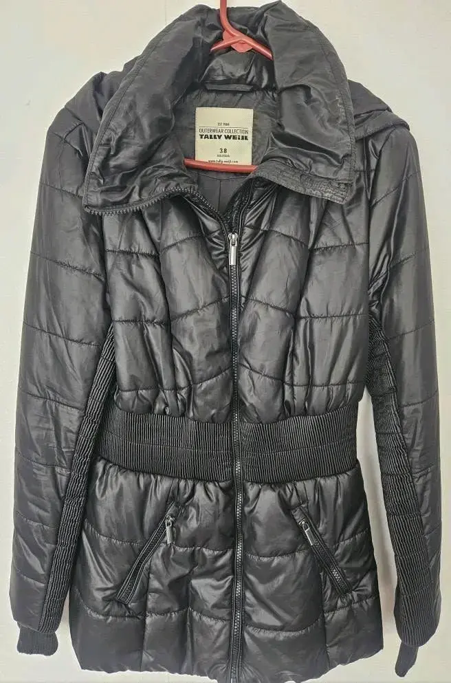 Chaqueta acolchada negra Tally Weijl para mujer