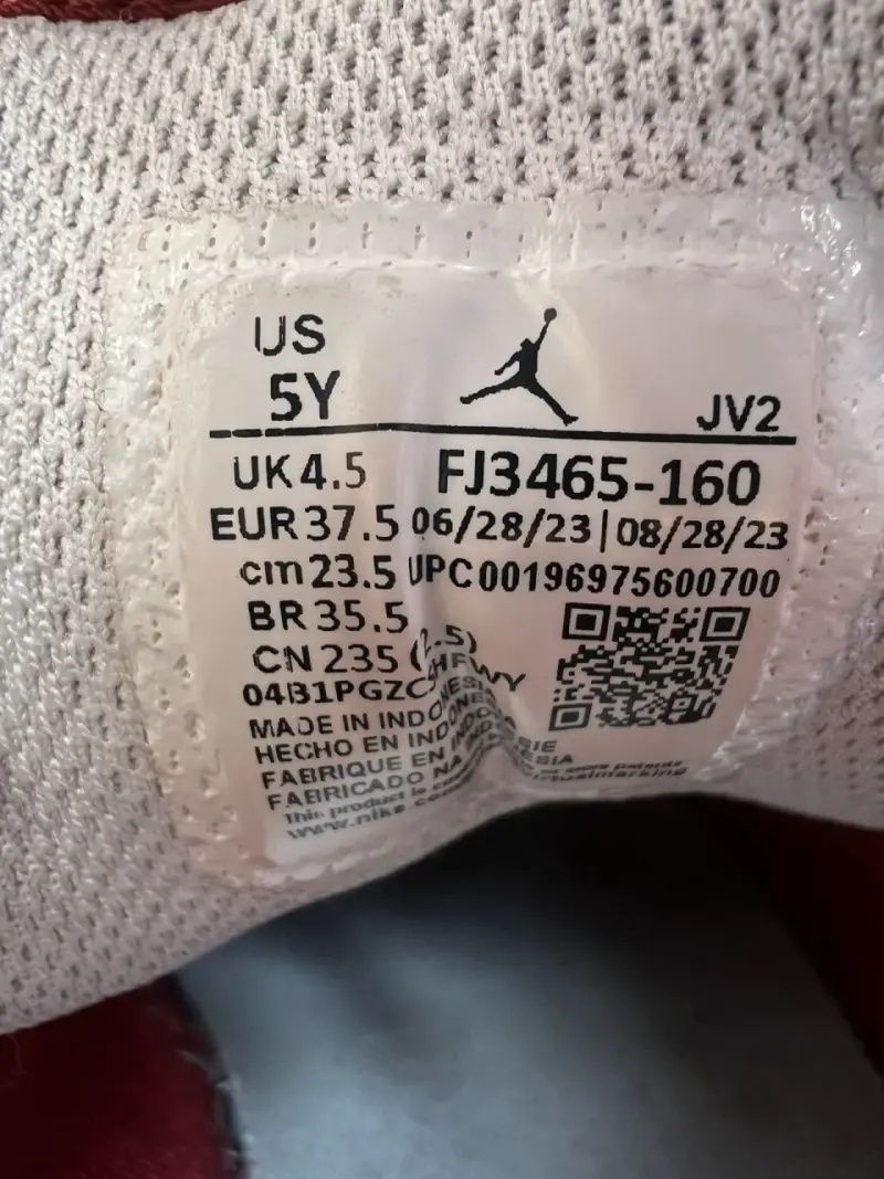 Nike Air Jordan 1 low dune red 23.5 cm - 6
