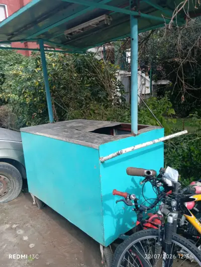Carro de Comida Rápida con Techo - miniatura 2