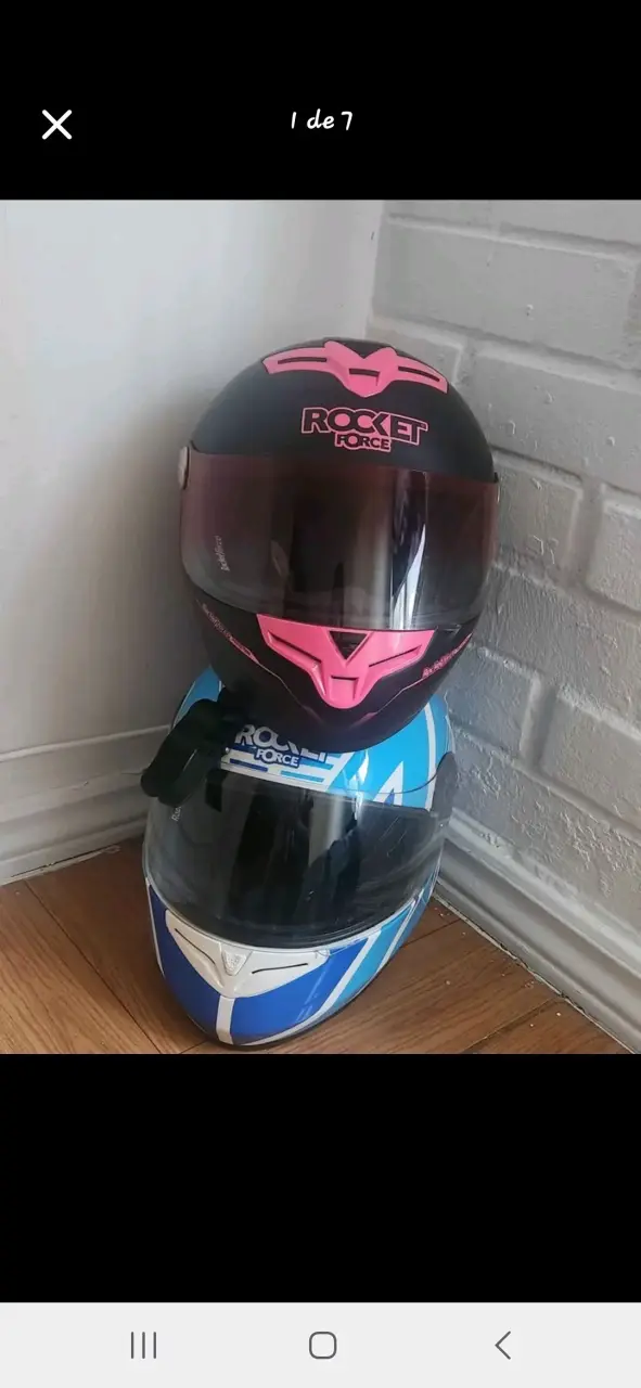 Cascos de moto Rocket Force con diseño moderno - 1