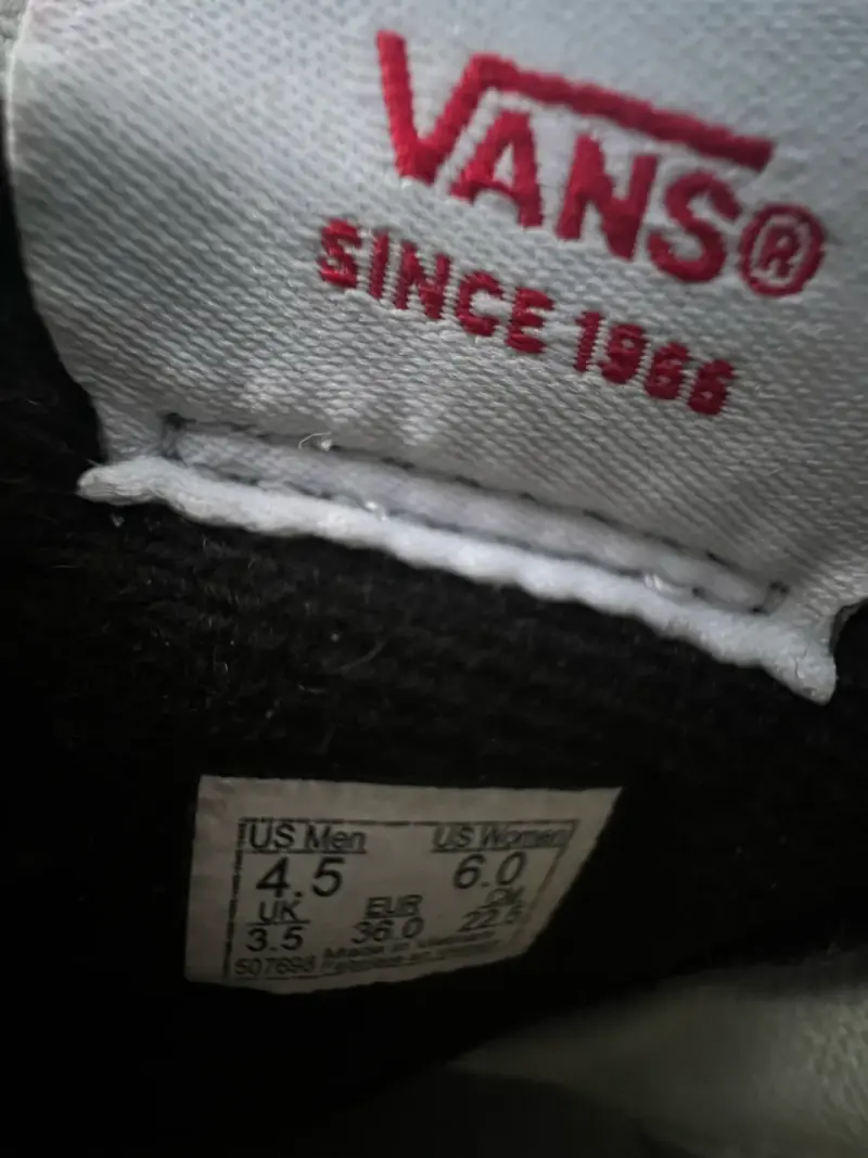 Zapatilla Vans sk8 hi talla 36 - 5