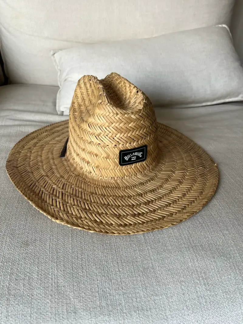 Sombrero Billabong de paja playero - 1