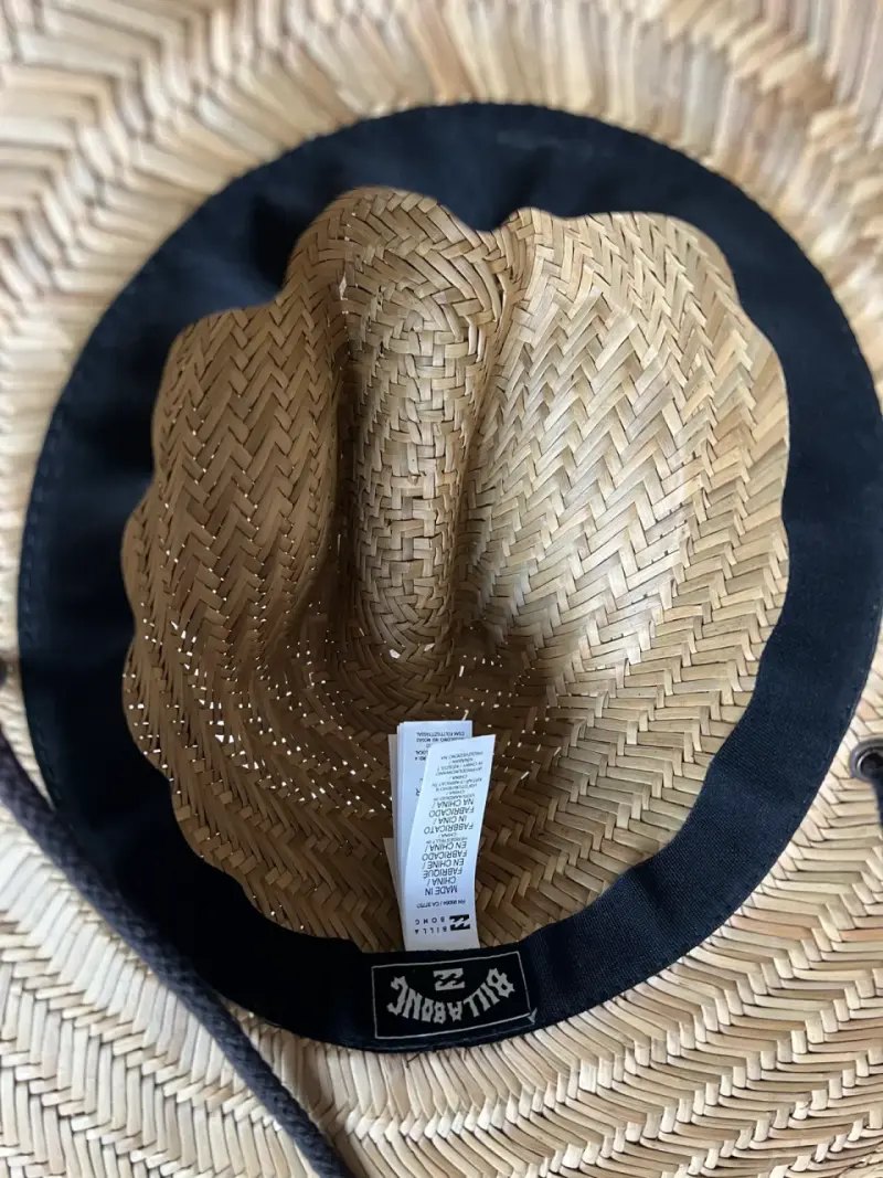 Sombrero Billabong de paja playero - 3