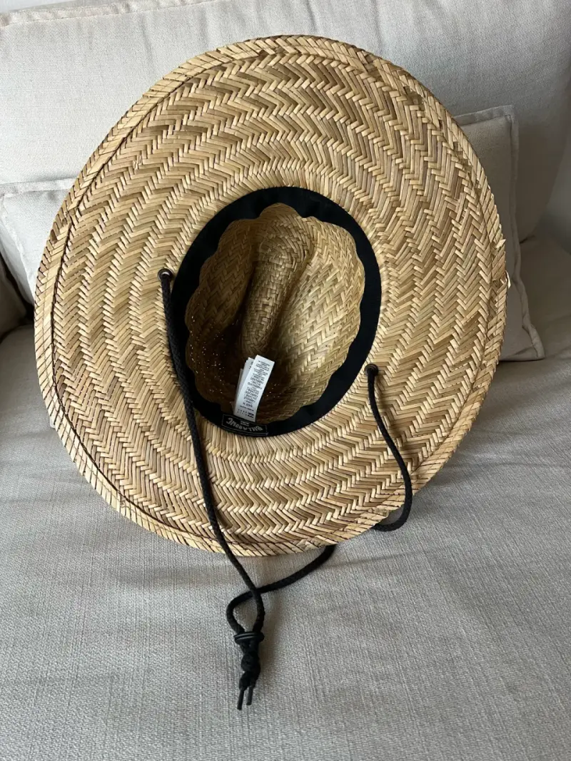 Sombrero Billabong de paja playero - 4