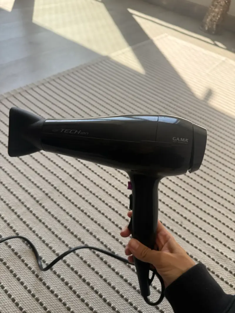 Secador de Pelo Profesional GA.MA Tech Ion Negro - 1