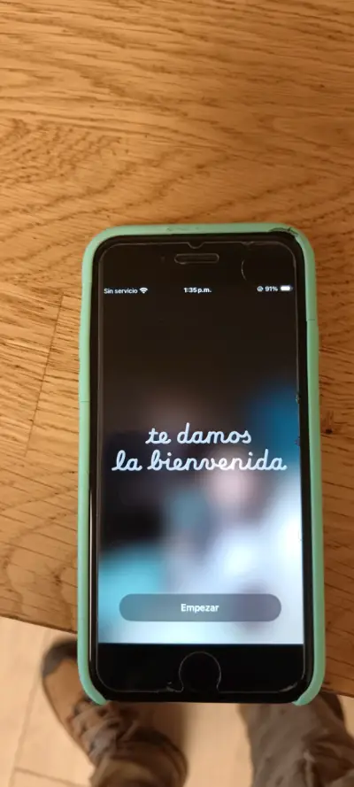 iPhone con carcasa de calaveras coloridas - miniatura 1