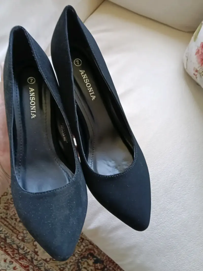 Zapatos de Tacón Negro Marca Ansonia - 2