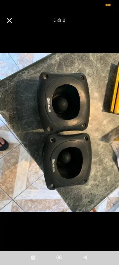 Tweeters Genius 450W para Auto - miniatura 1