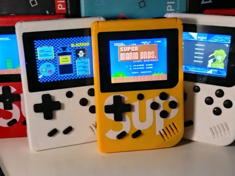 Consola portátil retro SUP con juegos clásicos - 5