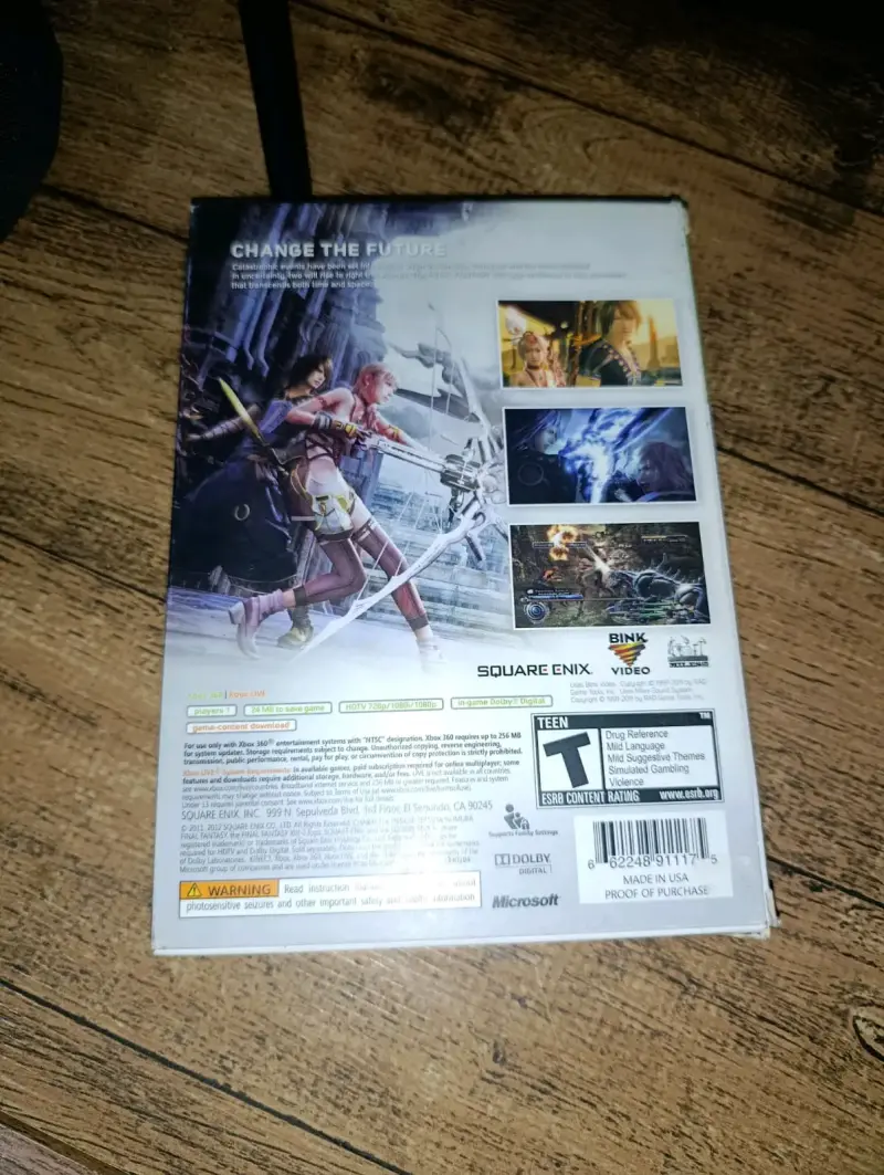 Final Fantasy XIII-2 Novella pack Xbox 360 Usado - 3