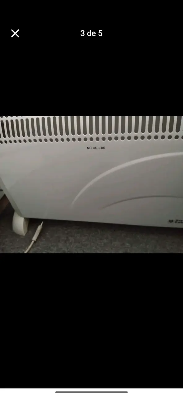 Calefactor eléctrico Yess Trotter compacto - 2