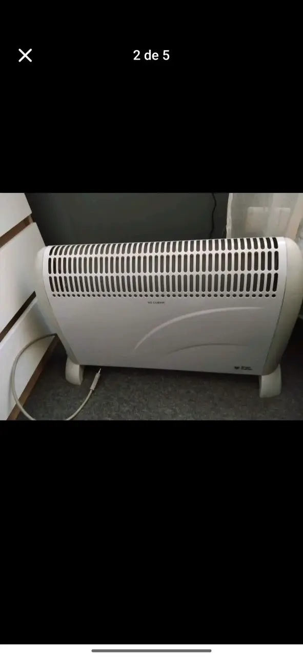 Calefactor eléctrico Yess Trotter compacto - 3