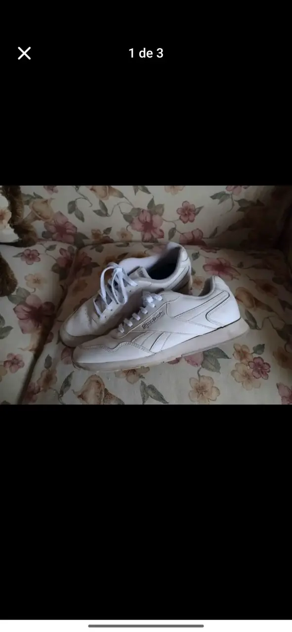 Zapatillas deportivas blancas Reebok clásicas - 1