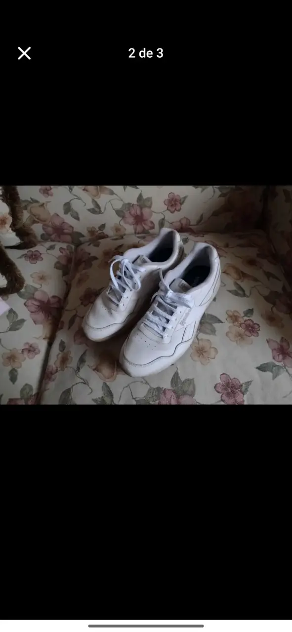 Zapatillas deportivas blancas Reebok clásicas - 3