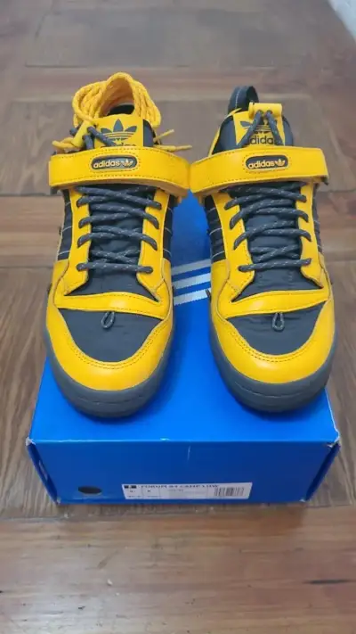 Zapatillas Adidas Forum 84 Camp Low Amarillas - miniatura 5