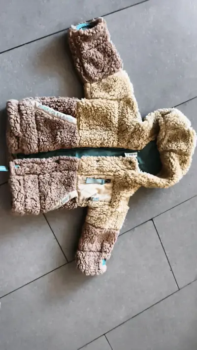 Chaqueta de lana para niños con capucha - miniatura 1