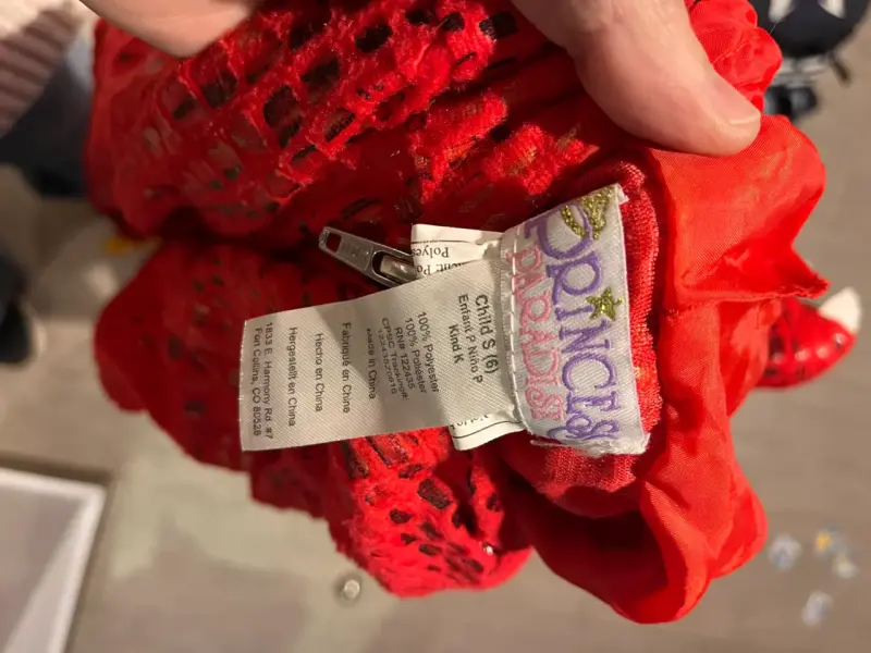 Disfraz de dragón rojo para niño - 2