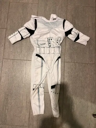 Disfraz de Stormtrooper para niños 4-6 años - miniatura 1