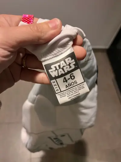 Disfraz de Stormtrooper para niños 4-6 años - miniatura 2
