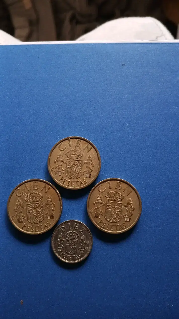 Monedas antiguas de Juan Carlos  España 1982,83,89 - 2