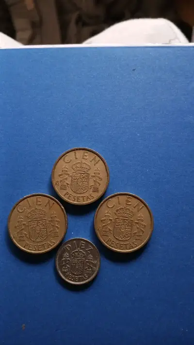 Monedas antiguas de Juan Carlos  España 1982,83,89 - miniatura 2