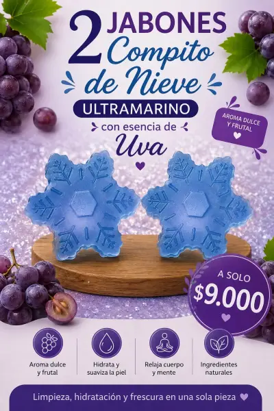 Set de jabones artesanales con esencias frutales - miniatura 6
