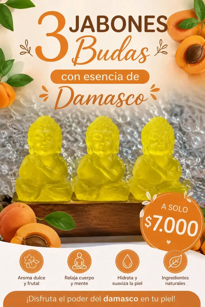 Set de Jabones Artesanales con Esencias de Frutas - 3