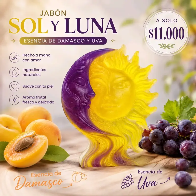 Set de Jabones Artesanales con Esencias de Frutas - 4