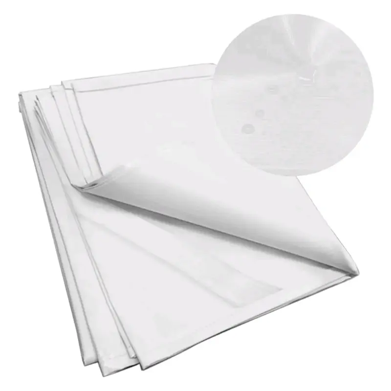 Cubre colchón tela PVC impermeable blanco 1 pza - 1