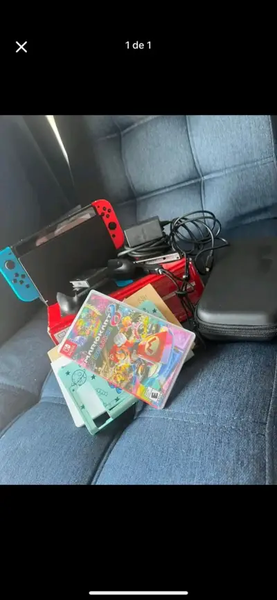 Consola Nintendo Switch con Accesorios y Juegos - miniatura 4