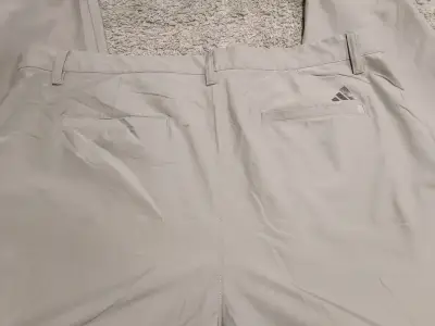 Pantalones de golf grises Adidas para hombre - miniatura 2
